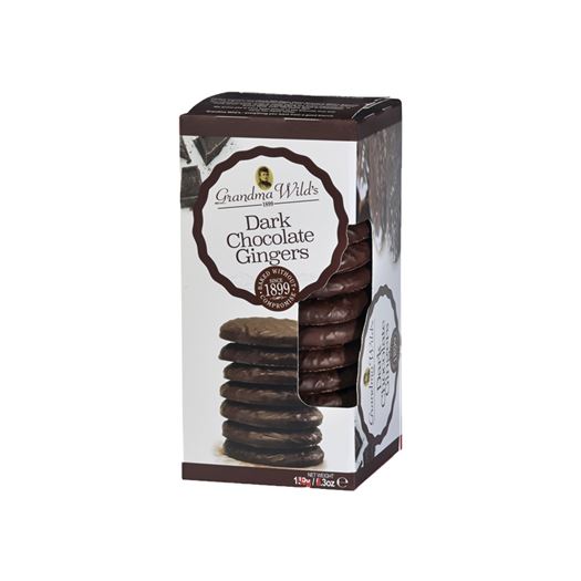 Galleta Chocolate Negro & Jengibre 150g GRANDMA WILD´S - G0120 Galleta Chocolate Negro & Jengibre 150g GRANDMA WILD´S - G0120