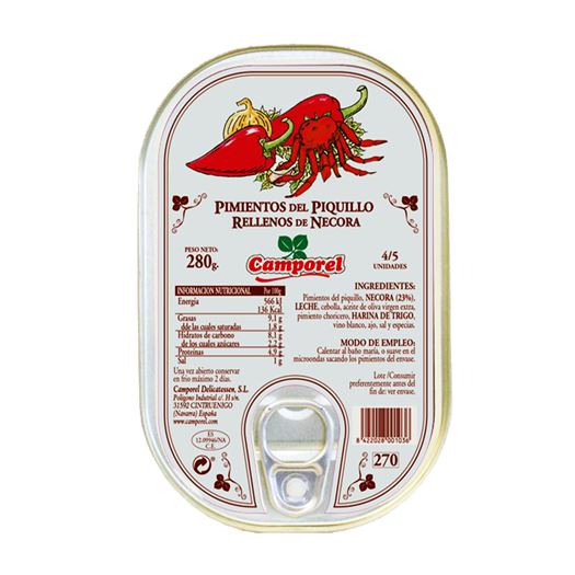 Pimiento Relleno de Nécora 270g CAMPOREL - P0021_NEW Pimiento Relleno de Nécora 270g CAMPOREL - P0021_NEW
