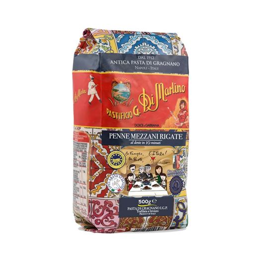 Pasta Italiana Penne Mezzani Rigate 500g DI MARTINO DOLCE & GABBANA - BM142D&G COPIAR Pasta Italiana Penne Mezzani Rigate 500g DI MARTINO DOLCE & GABBANA - BM142D&G COPIAR