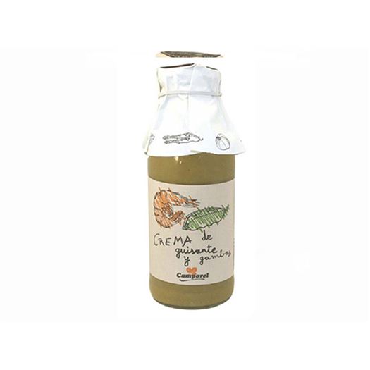 Crema de Guisantes con Gambas 75cl CAMPOREL - P197 Crema de Guisantes con Gambas 75cl CAMPOREL - P197