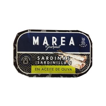 Sardinas (Sardinillas) en Aceite de Oliva 16/20 piezas 115g MAREA GOURMET