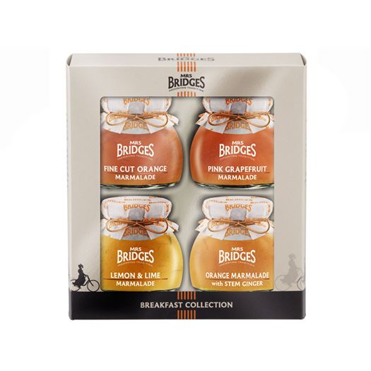 Selección de 4 Mermeladas Desayuno 4x113g MRS BRIDGES - MB3280 Selección de 4 Mermeladas Desayuno 4x113g MRS BRIDGES - MB3280
