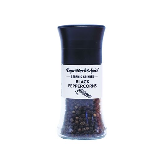 Pimienta Negra Molinillo Cerámica 50g CAPE HERB & SPICE - SA003 Pimienta Negra Molinillo Cerámica 50g CAPE HERB & SPICE - SA003