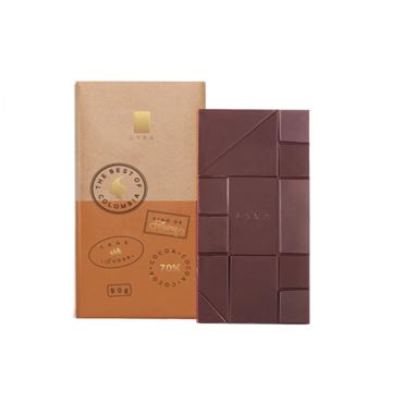 Chocolate negro Origen Colombia 70% 90g LYRA CHOCOLATE