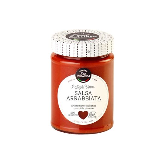 Salsa de tomate Arrabbiata 290g CASCINA SAN CASSIANO - CSC615