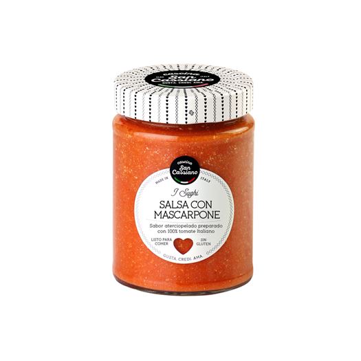 Salsa de Tomate con Mascarpone 290g CASCINA SAN CASSIANO - CSC624