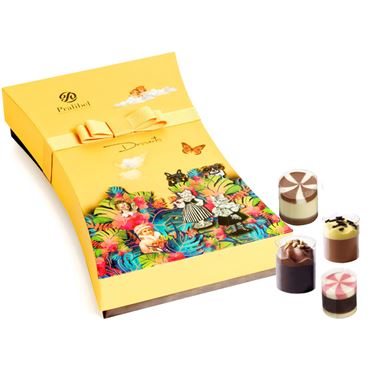 Desserts Giftbox Icônes 20 Bombon Belga 305g PRALIBEL Belgian Chocolate
