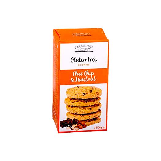Galleta con Choco Chip y Avellanas SIN GLUTEN 150g FARMHOUSE - FH635 Galleta con Choco Chip y Avellanas SIN GLUTEN 150g FARMHOUSE - FH635
