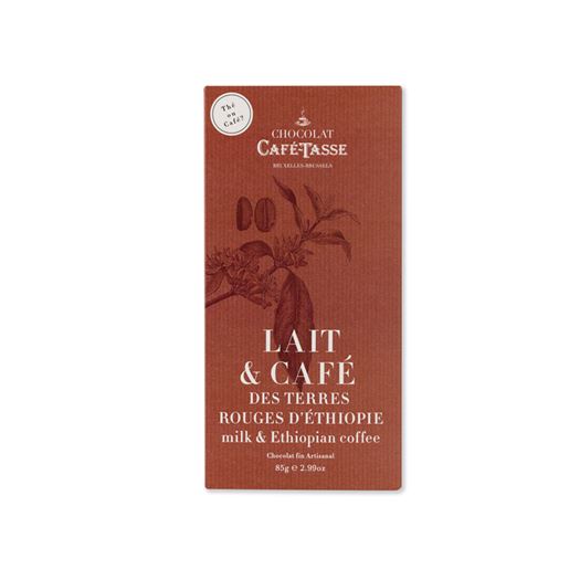 Chocolate con Leche & Café Etiopía 85g CAFE TASSE - T5173 Chocolate con Leche & Café Etiopía 85g CAFE TASSE - T5173