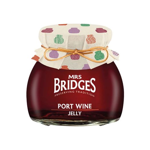 Port Wine Jelly 250g MRS BRIDGES - BR8720 Port Wine Jelly 250g MRS BRIDGES - BR8720