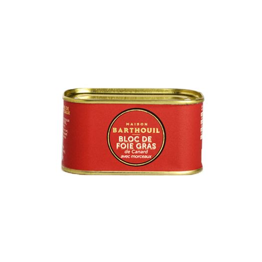 Bloc de Foie Gras de Pato con trozos 130g BARTHOUIL - FBP125 Bloc de Foie Gras de Pato con trozos 130g BARTHOUIL - FBP125