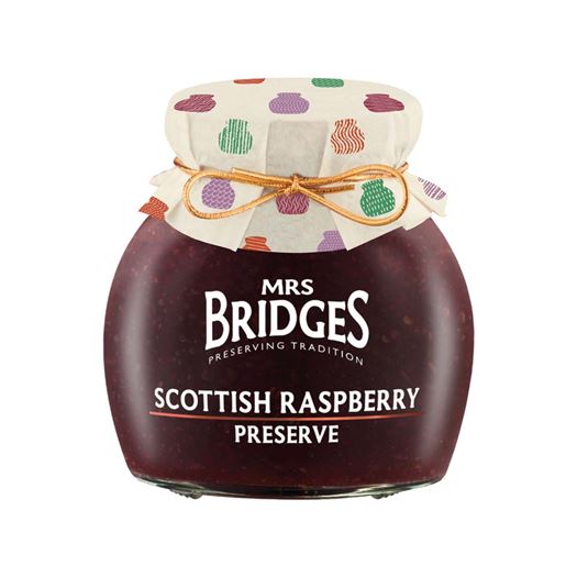 Mermelada Scottish Raspberry Preserve 340g MRS BRIDGES - BR102 Mermelada Scottish Raspberry Preserve 340g MRS BRIDGES - BR102